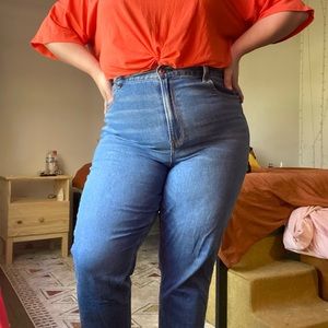 Size 20 American Eagle No Stretch Mom Jeans